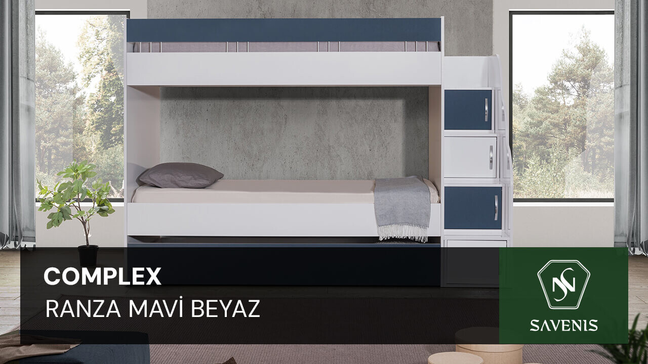 Complex Ranza Mavi Beyaz