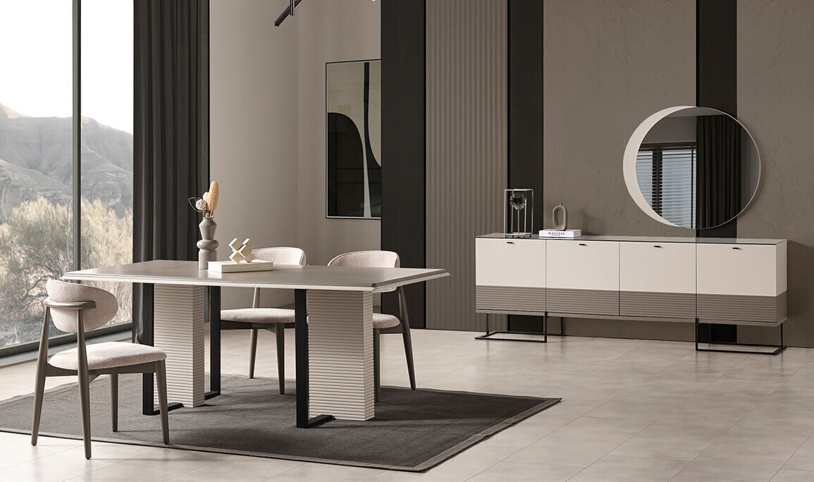 Yemek Odası Dekorasyonunda Renk Uyumu