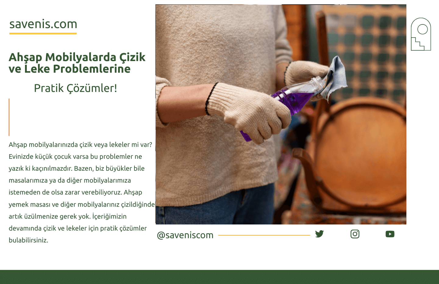 Ahşap Mobilyalarda Çizik ve Leke Problemlerine Pratik Çözümler