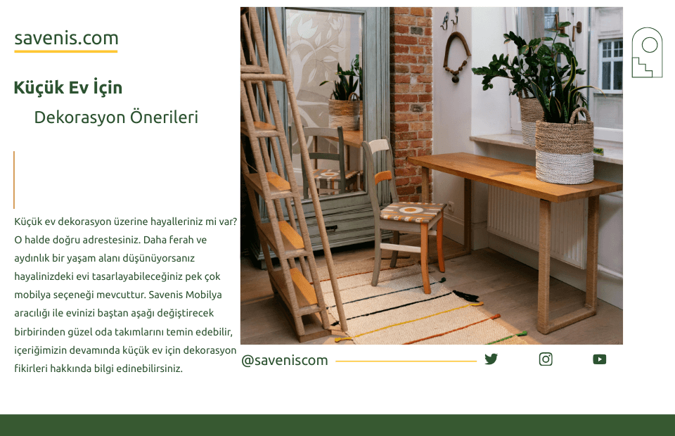 Küçük Ev İçin Dekorasyon Önerileri