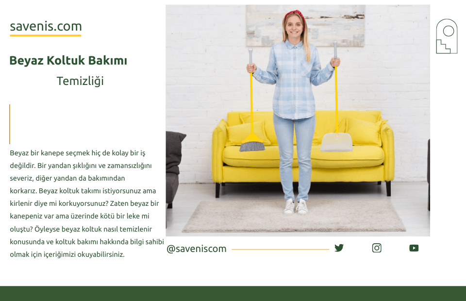 Beyaz Koltuk Bakımı ve Temizliği