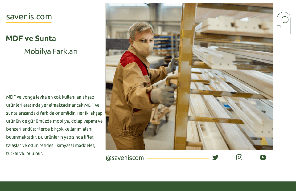 MDF ve Sunta Mobilya Farkları