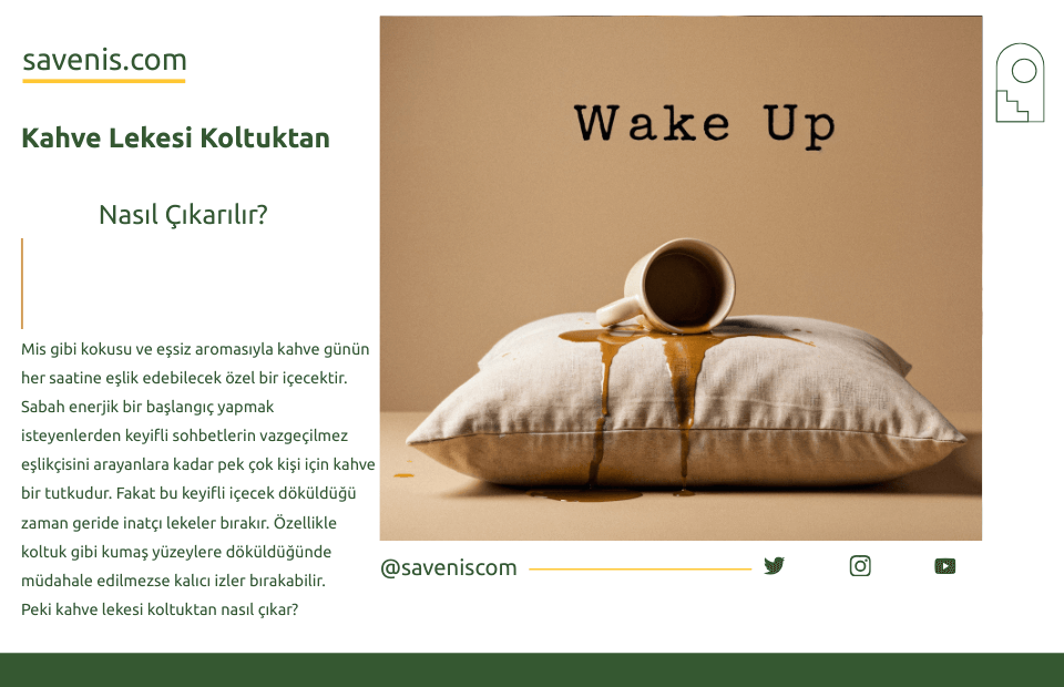 Kahve Lekesi Koltuktan Nasıl Çıkarılır?