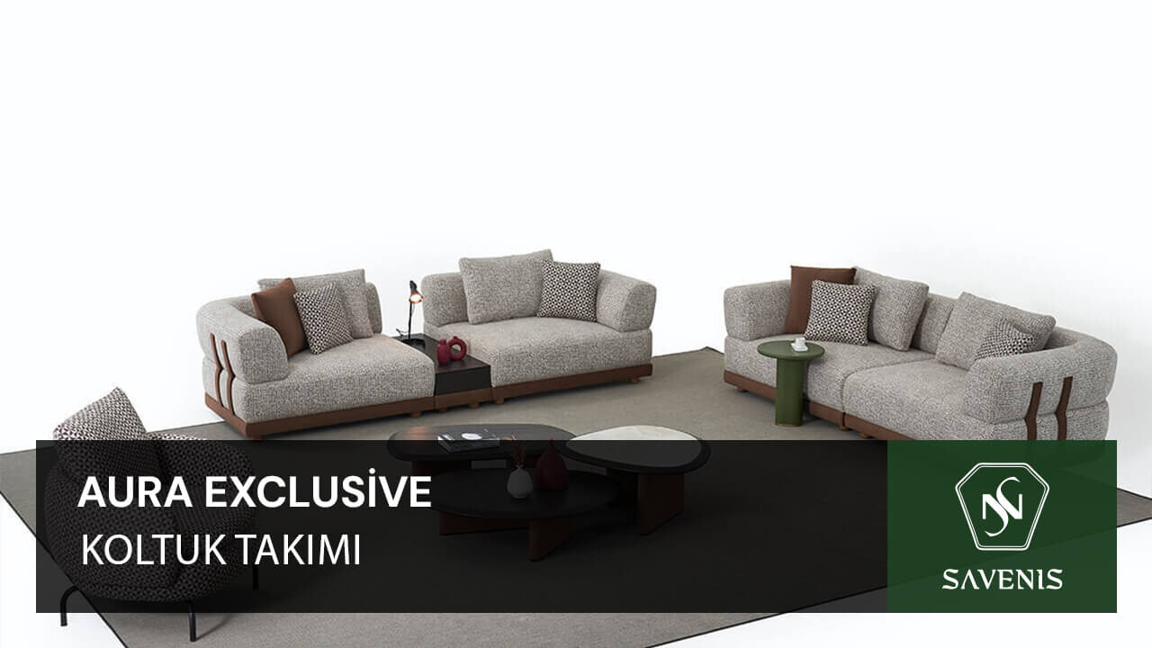Aura Exclusive Koltuk Takımı - video
