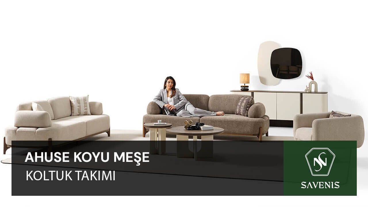 Ahuse Koyu Meşe Koltuk Takımı - video