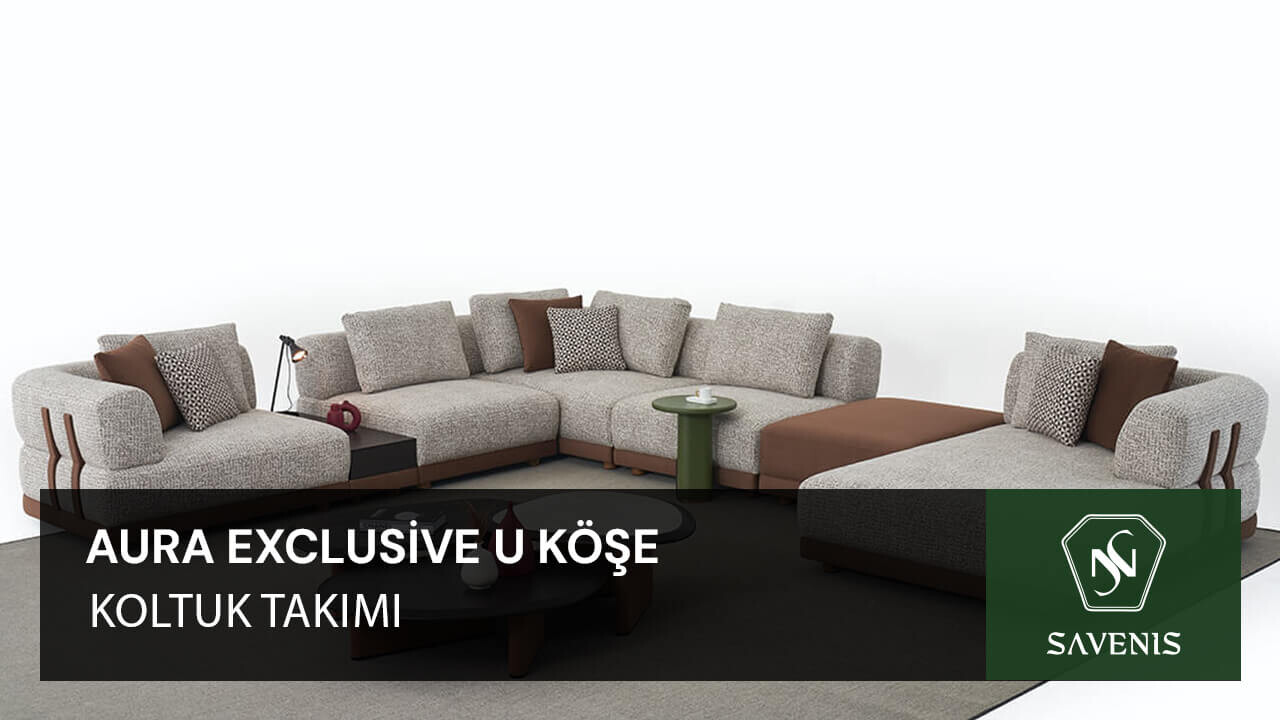 Aura Exclusive U Köşe Takımı - video