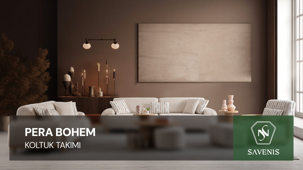 Pera Bohem Koltuk Takımı - video