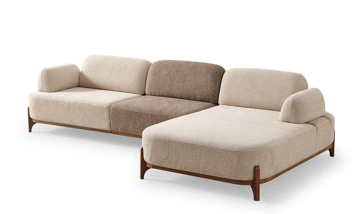 Ahuse Ceviz Mini L Köşe Takımı - 5