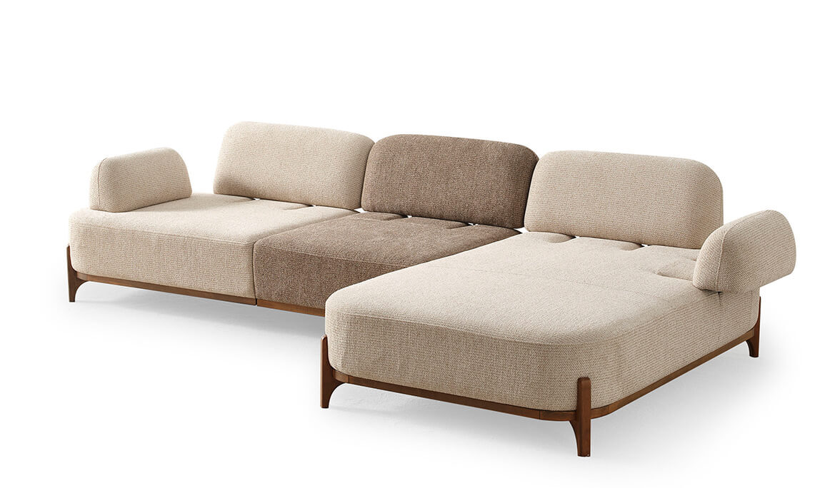 Ahuse Ceviz Mini L Köşe Takımı - 9