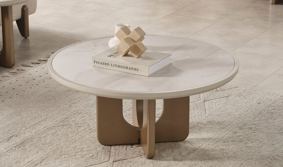 Ahuse Orta Sehpa Bronz - 