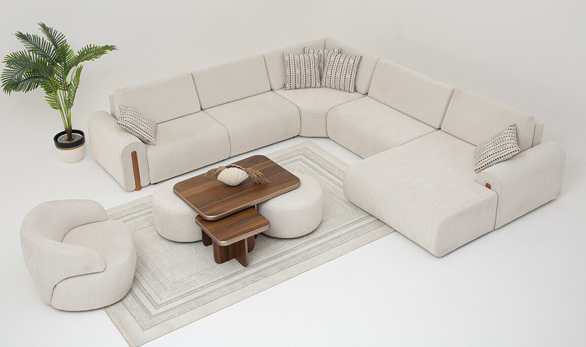 Akustik U Köşe Takımı