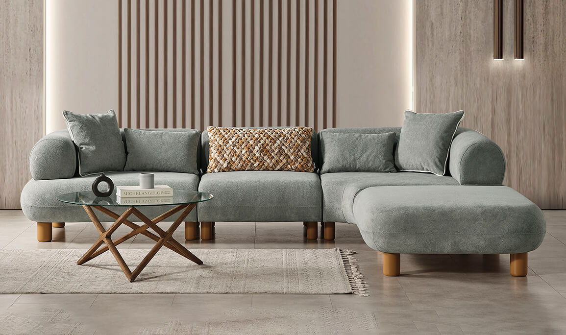 Alfa Köşe Koltuk Takımı - 