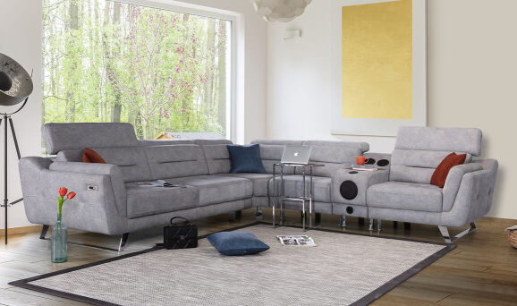 Alfeca L Köşe Koltuk Takımı V3 - 1