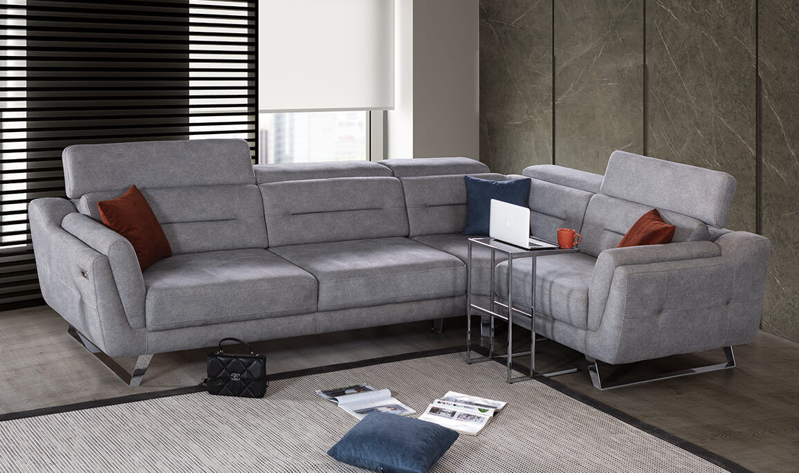 Alfeca L Köşe Koltuk Takımı V3 - 5