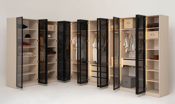 Aral Giyinme Köşe Yatak Odası - 18