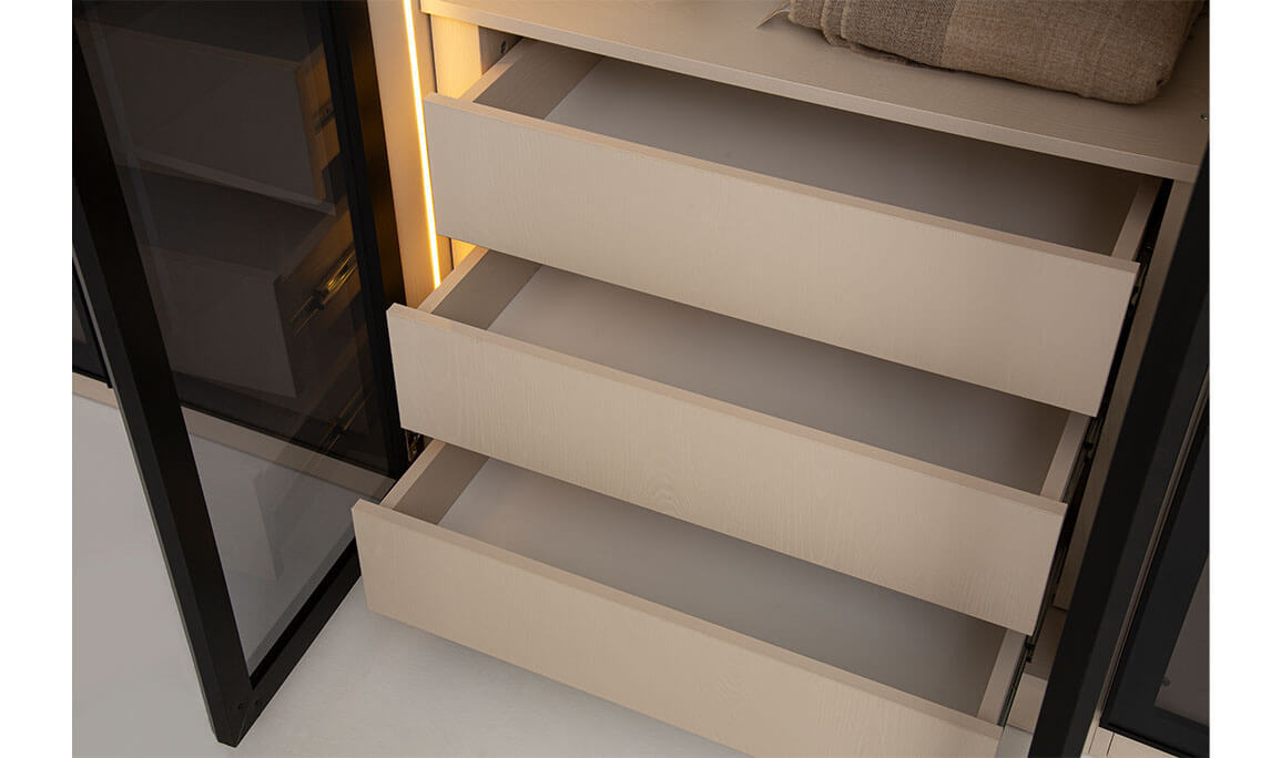 Aral Giyinme Köşe Yatak Odası - 19