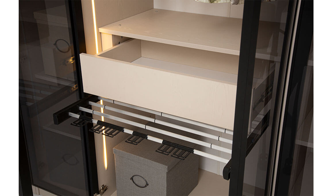 Aral Giyinme Köşe Yatak Odası - 21