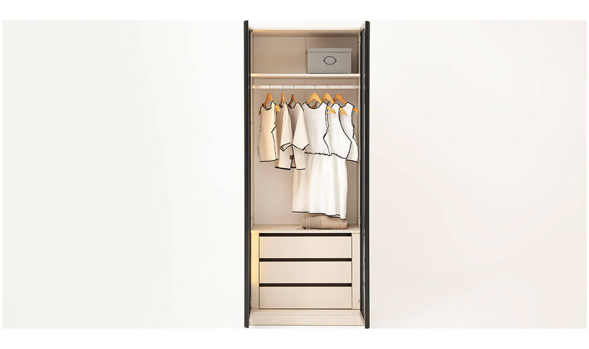 Aral Giyinme Köşe Yatak Odası - 33