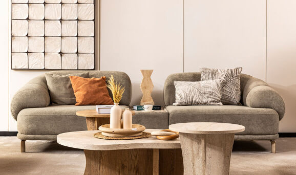 Artemis Sehpalı Üçlü Koltuk - 1