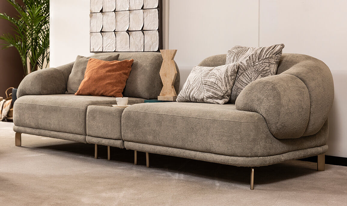 Artemis Sehpalı Üçlü Koltuk - 2