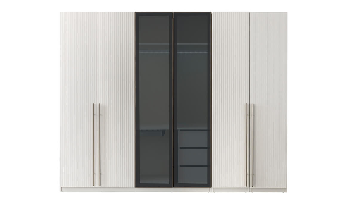 Arya 6 Kapılı Gardırop V2 - 1
