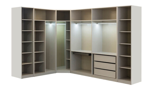 Arya 9 Kapılı Köşe Gardırop - 2