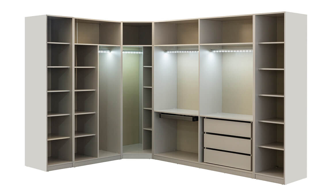 Arya 9 Kapılı Köşe Gardırop - 2