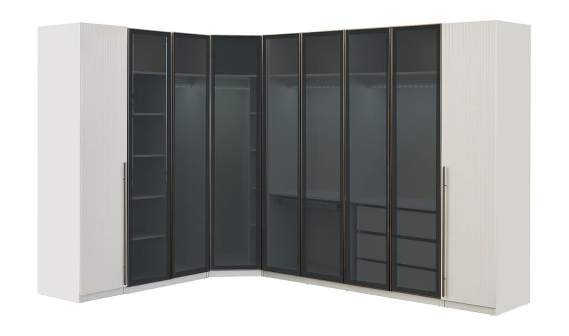 Arya 9 Kapılı Köşe Gardırop - 3