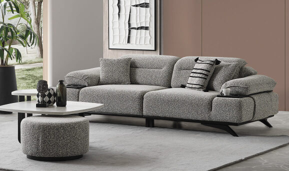 Ashley Üçlü Koltuk - 