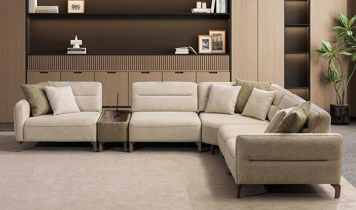 Asos L Köşe Koltuk Takımı - 3