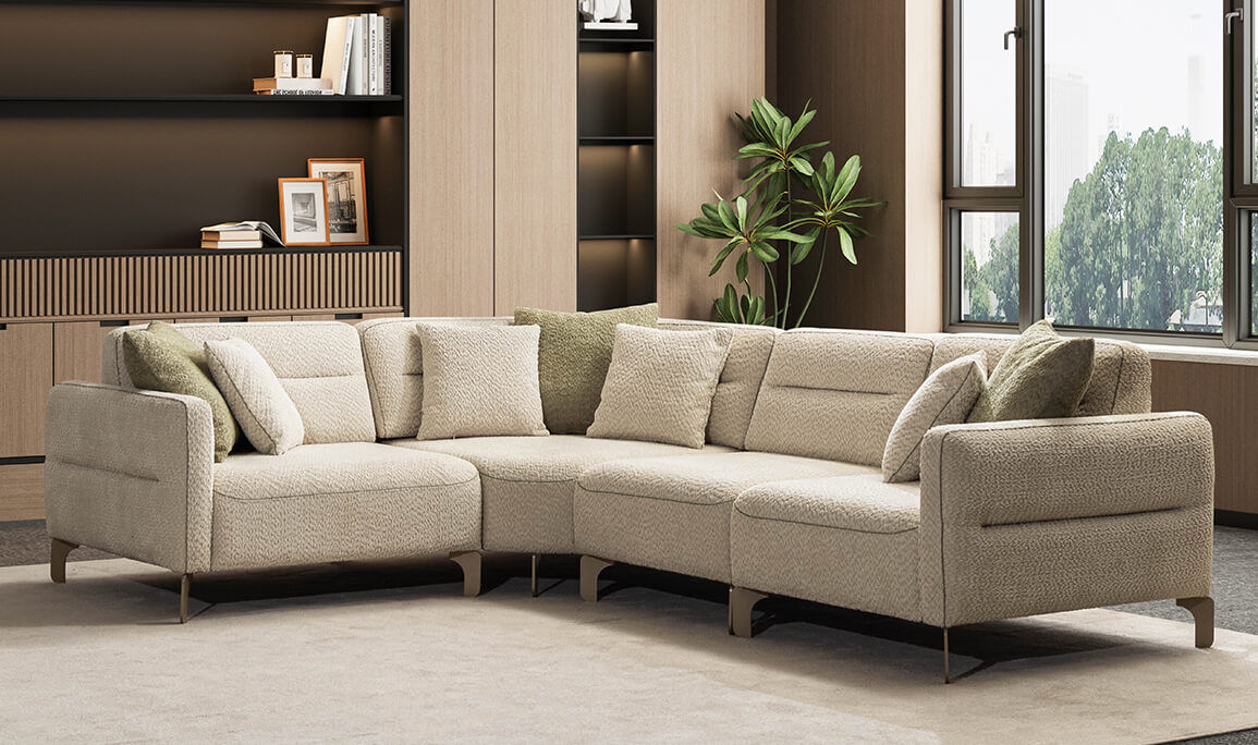 Asos L Köşe Koltuk Takımı - 7