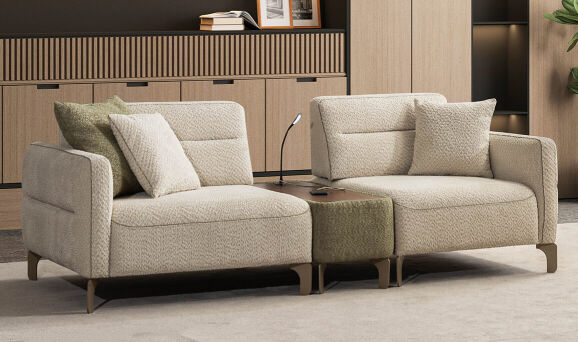 Asos L Köşe Koltuk Takımı - 12