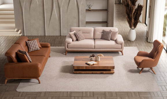 Aspendos Ahşap Koltuk Takımı - 3