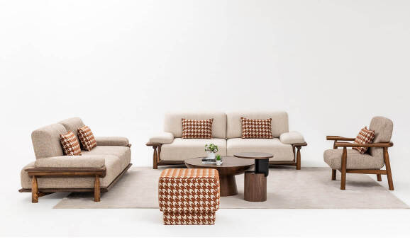 Aura Linen Koltuk Takımı - 2