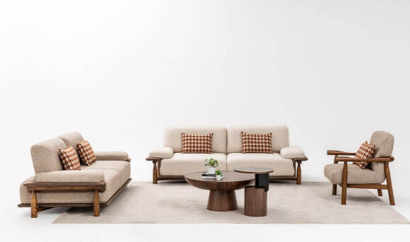 Aura Linen Koltuk Takımı - 1