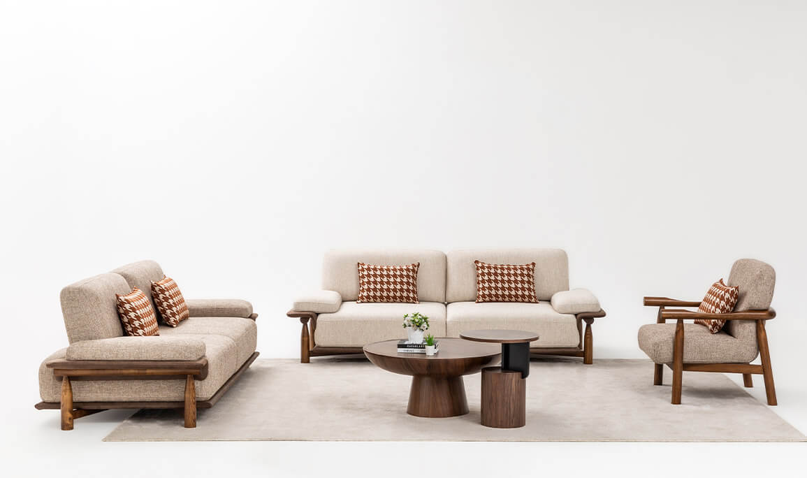 Aura Linen Koltuk Takımı