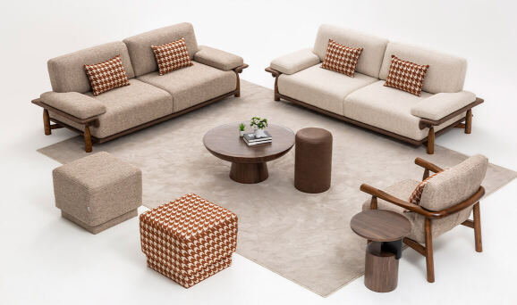 Aura Linen Koltuk Takımı - 6