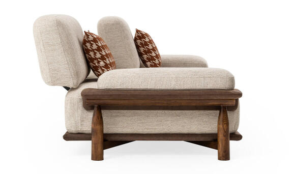 Aura Linen Üçlü Koltuk V1 - 5