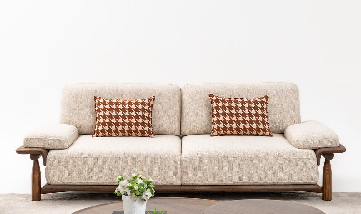 Aura Linen Üçlü Koltuk V1