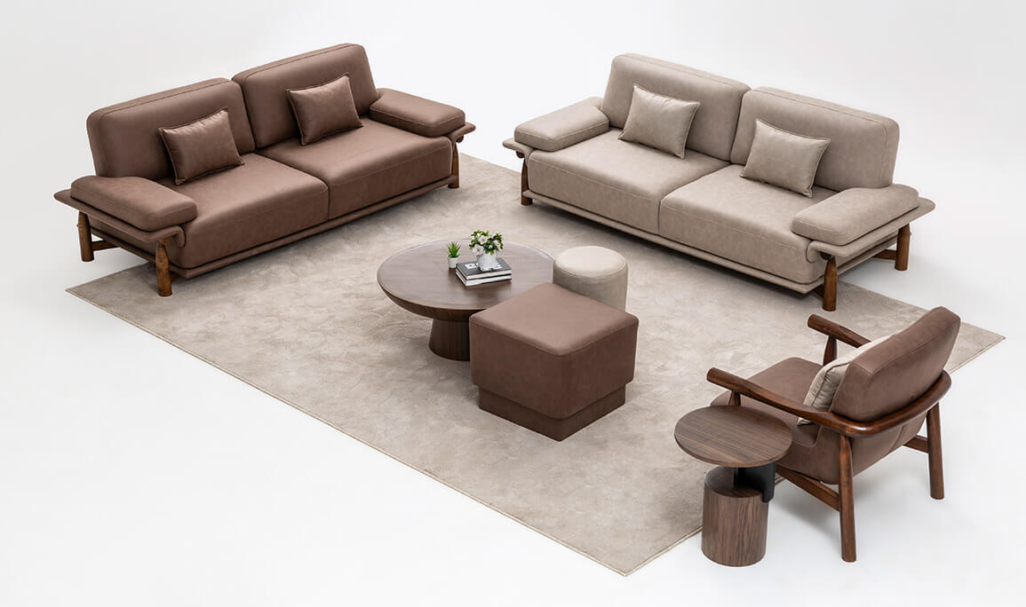 Aura Nubuk Koltuk Takımı