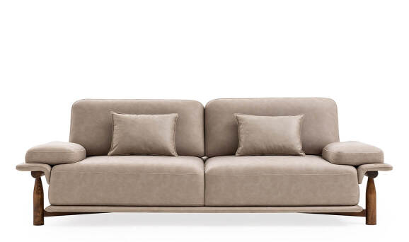 Aura Nubuk Üçlü Koltuk V1 - (1)