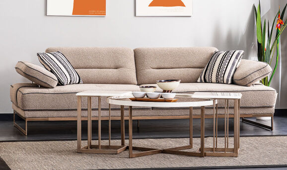 Aura Üçlü Koltuk - 1