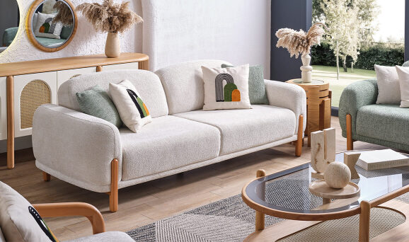 Begonvil Koltuk Takımı 3+3+1+1 Outlet - 5