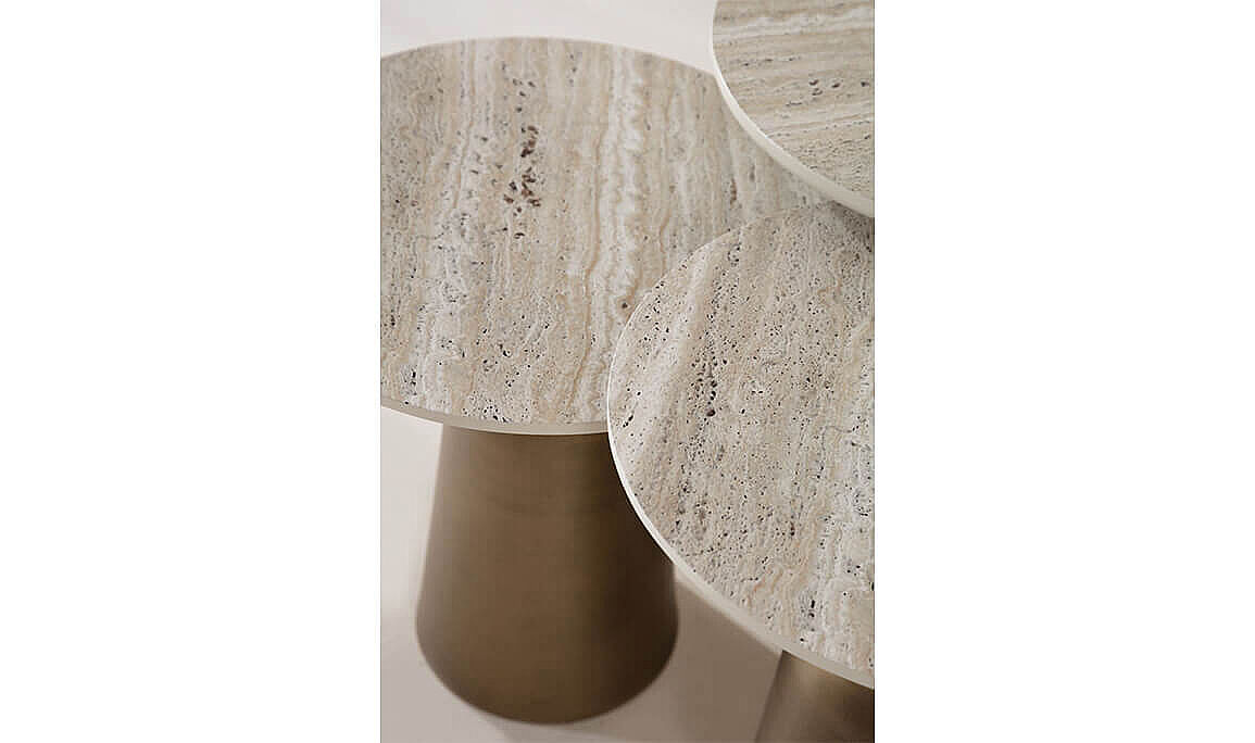 Beige Zigon Sehpa - 2