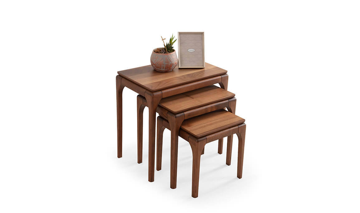 Bongo Ceviz Zigon Sehpa - 1
