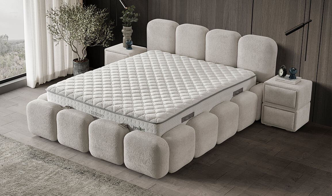 Bonita Luxury Baza Başlık Yatak Seti