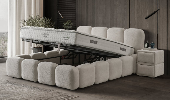 Bonita Luxury Baza Başlık Yatak Seti - 4