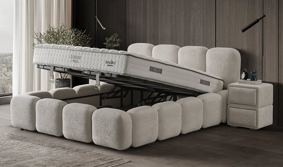 Bonita Luxury Baza Başlık Yatak Seti