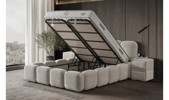 Bonita Luxury Baza Başlık Yatak Seti - 5