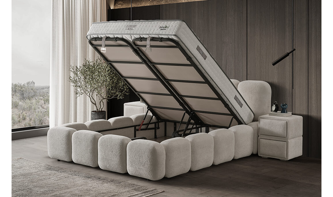 Bonita Luxury Baza Başlık Yatak Seti